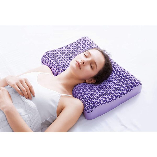Cogit Memory Foam Pillow, Aqua Pillow, Honeynight with Pillow Cover Sale - Image 3