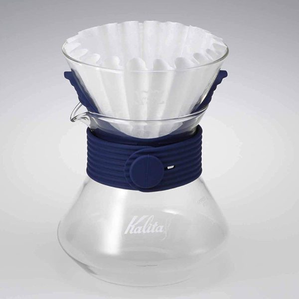 Kalita Coffee Dripper, Wave Style Up, Navy, For 2-4 People, #185 #35246 Online Sale - Image 3