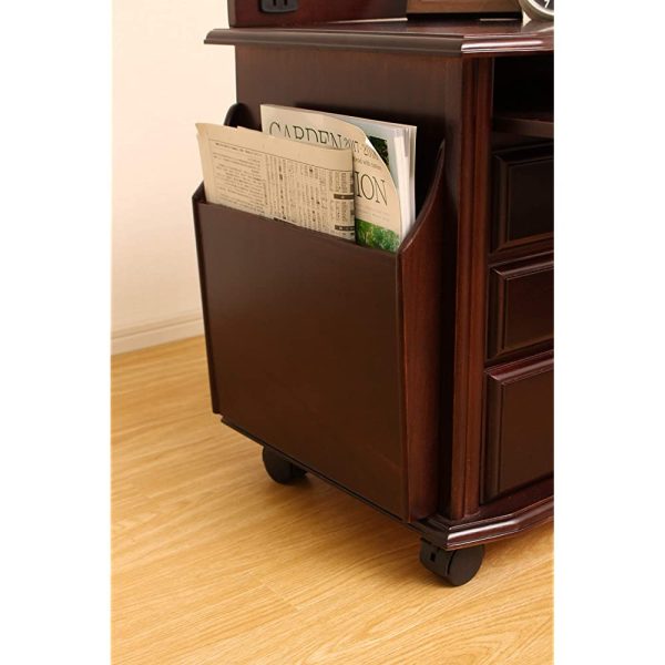 Tuck Side Wagon, Brown, Width 15.4 x Depth 13.8 x Height 18.9 inches (39 Online now - Image 3
