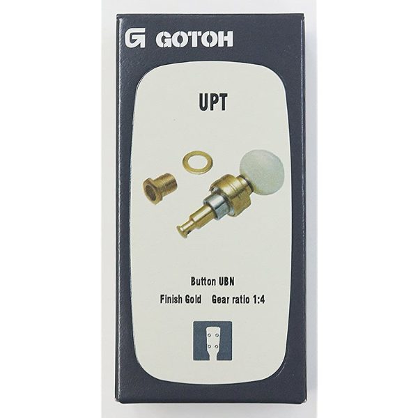 GOTOH Ukulele Planetary Tuner, UBN Button, Gold (UPT-UBN-GX) UPT-UBN-GG For Cheap - Image 2