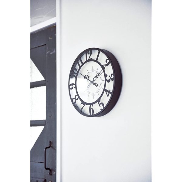 Interlocking Form (INTERFORM INC. ) Wall Clock Gisel ziseru CL – 4960bk CL – 4960bk on Sale - Image 2