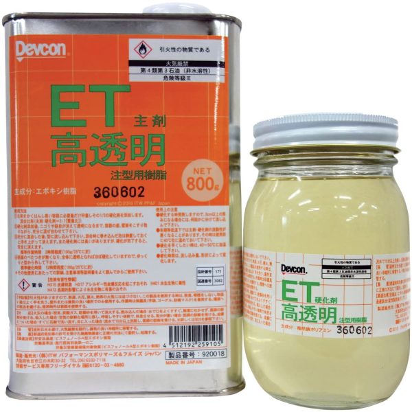 ITW debukon et High Transparent Note Notebook for Resin 1.2kg et – 1200 Online