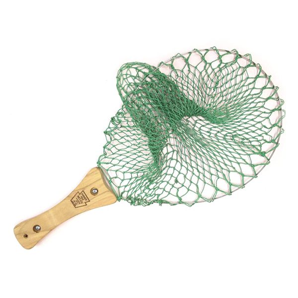 Handy Pak Net Instanet S Wood Leather Clemona Landing Net Online Sale