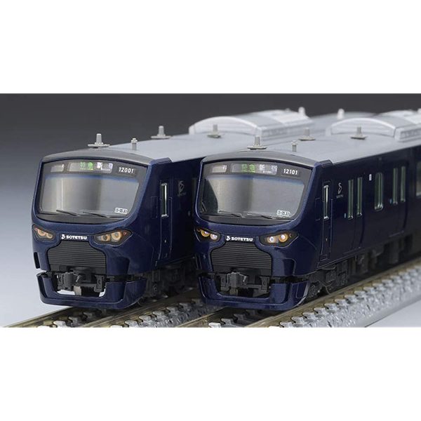 TOMIX 98357 N Gauge Sagami Railway 12000 Series Basic Set, 4 Cars, Railway Model, Train on Sale - Image 3