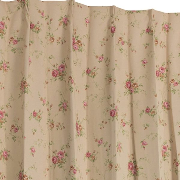Arie Blackout Curtains, My Flowers, 78.7 x 88.6 inches (200 x 225 cm), Rose Fashion