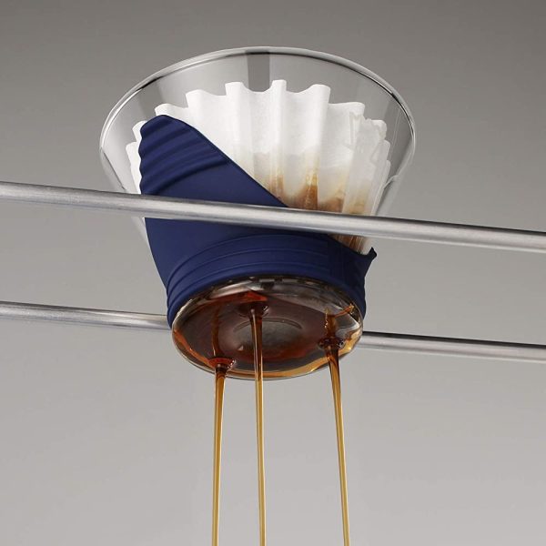 Kalita Coffee Dripper, Wave Style Up, Navy, For 2-4 People, #185 #35246 Online Sale - Image 2