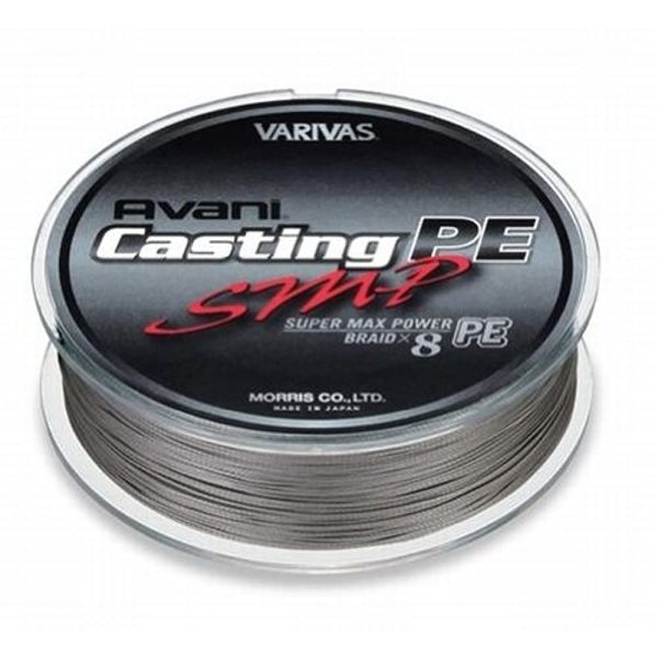 VARIVAS PE Line Abanasting PE Super Max Power 600m 8 Stealth Gray For Cheap