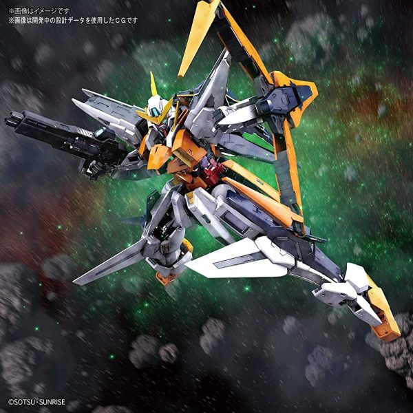 MG Mobile Suit Gundam 00 Gundam Curios 1 100 Scale Color Coded Plastic Model Online - Image 2