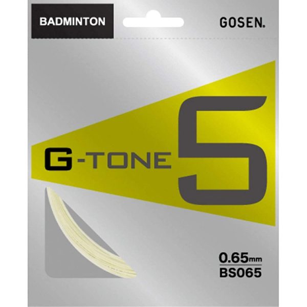 Gosen G-BS0653-OR G-TONE 5 Badminton String 66.2 ft (220 m) Roll Orange Online Hot Sale