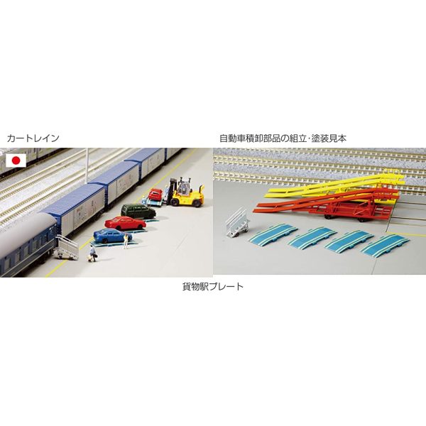 KATO 23-142 N Gauge Cargo Station Plate Basic Set Railway Model Supplies Fashion - Image 3