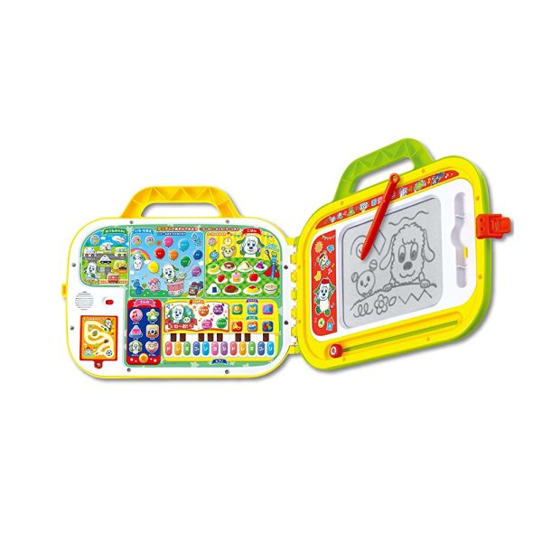 Wanwan And Utan Quiz And Drawing, Music, Touch And Talk, Lesson Bag Online Hot Sale