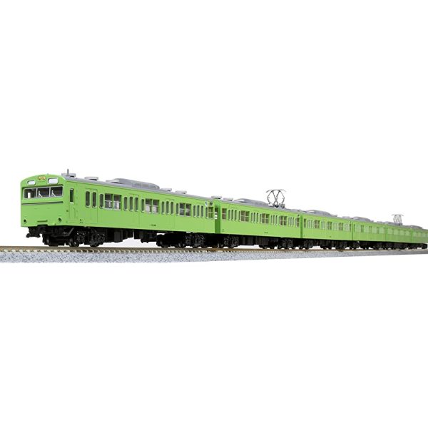 KATO 10-1743C N Gauge 103 Series Uguis Set of 4 Railway Model Train Green For Sale - Image 2