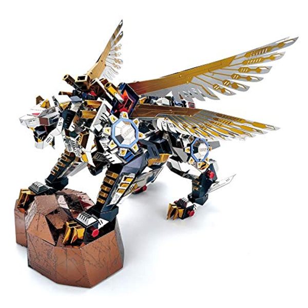 Micro World Big Lion in the Sky Shiny Metallic Nano Puzzle 3D Metal Puzzle Sale